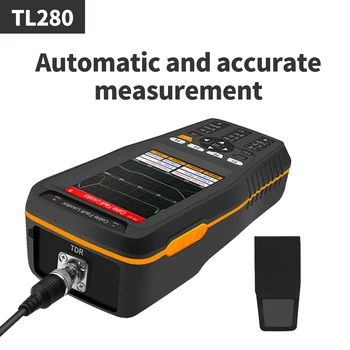 TL280 Тестер неисправностей кабеля TDR локатор Коаксиальный провод связи локатор 1 ~ 8 км
