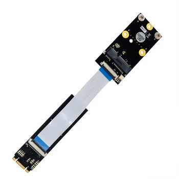 XT-XINTE M.2 Ключ B/M/B + M к адаптеру Mini PCI-E Wifi Сетевая Riser Card M2 к Mini PCI Express Wifi Bluetooth-совместимый адаптер