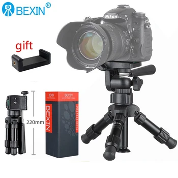 Мини-настольный штатив BEXIN MS02, набор для Путешествий, Компактный Селфи для Зеркальной камеры