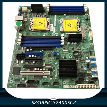Серверная материнская плата Для Intel Для S2400SC S2400SC2 LGA1356 Поддерживает тестирование E5 2400 перед отправкой
