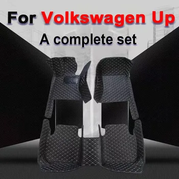 Автомобильный Коврик Для VW Volkswagen Up 2012 ~ 2019 Водонепроницаемый Tapete Automotivo Para Carro Автомобильные Коврики Accessoire Voiture Автомобильные Аксессуары
