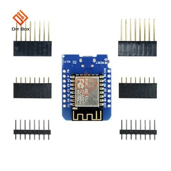 D1 Mini ESP8266 ESP-12 ESP-12F CH340G CH340 V2 USB Для WeMos WIFI Плата разработки D1 Mini NodeMCU Lua IOT Плата 3,3 В с выводами