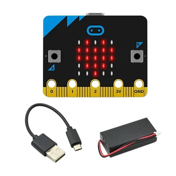 Micro: Bit V1.5 Плата разработки Micro: Bit Smart Car Kit /Qtruck/Python Education Программируемый робот BBC Microbit для DIY