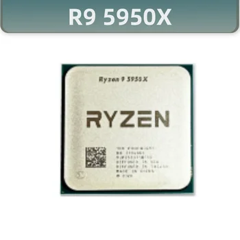 R9 5950X 3,4 ГГц 16 Ядер 32 потока Процессор CPU Процессор 7 НМ L3 = 64 М 100-000000059 Разъем AM4 ryzen