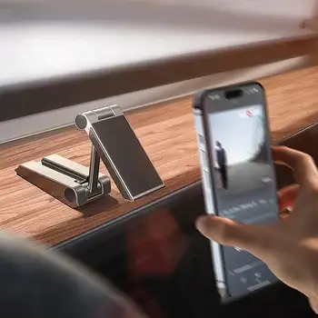Вращающийся на 360 ° Складной Магнитный автомобильный держатель для телефона, поддержка смартфона GPS, Складной кронштейн для телефона в автомобиле для iPhone Samsung Xiaomi