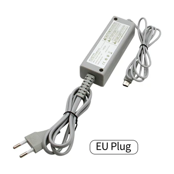 Адаптер зарядного устройства переменного тока для Wii U Геймпад Контроллер Джойстик США/ЕС Штекер 100-240 В Домашний Настенный Источник Питания для WiiU Pad