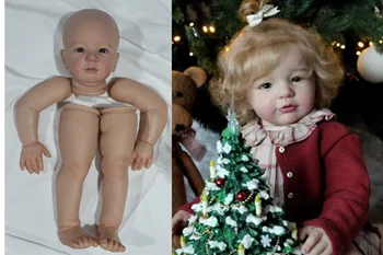 FBBD Artist Painting Reborn Baby Doll Вито 30 дюймов Огромный Детский Комплект В Разобранном Виде В Виде Видео С Венами Рождественский Подарок
