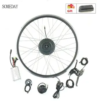 Комплект для переоборудования электрического велосипеда, мотор-ступица переднего колеса со спицами и ободом, дисплей KT LED900S, 36V500W