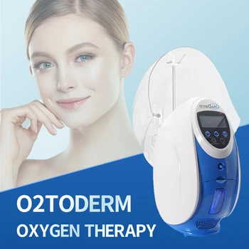 Высококачественная маска для лица с чистым кислородом O2toderm, большая купольная маска-распылитель и аппарат для омоложения кожи с высоким содержанием кислорода