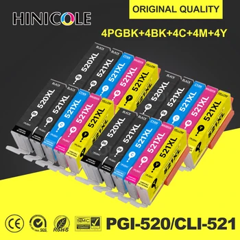 Цветной чернильный картридж Hinicole PGI-520XL PGI 520 CLI 521 Для Canon PIXMA iP3600 ip4600 ip4700 MP540 MP550 MP560 MP620 MP630