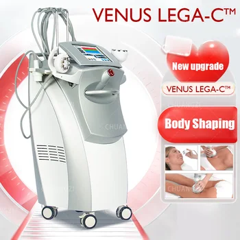 Новая Многофункциональная Вакуумная Формовочная машина Venus Lega-c 4d Professional Varimpulse Уменьшает растяжки и подтягивает кожу
