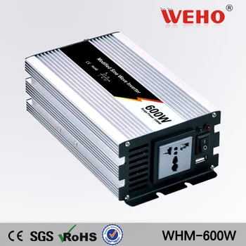 (WHM-600) 24 В постоянного тока до 220 В переменного 600 Вт модифицированный синусоидальный инвертор