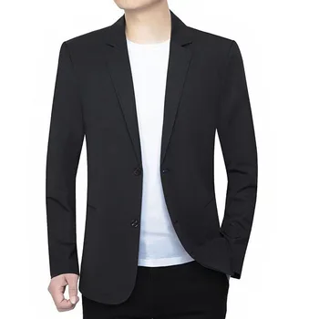 SS5329-2023, мужской деловой повседневный костюм в полоску, цветущий и вязаный эластичный маленький
