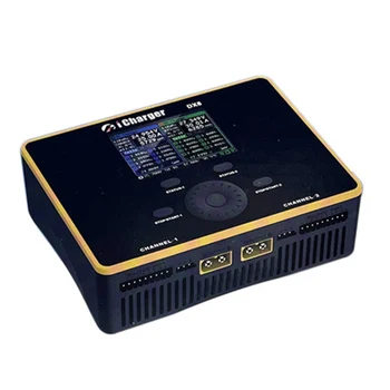 iCharger DX8 1100 Вт 30A DC ЖК-экран Умный Баланс Батареи Зарядное Устройство Разрядник для 1-8 S LiPo/Lilo/LiFe/LiHV Батареи