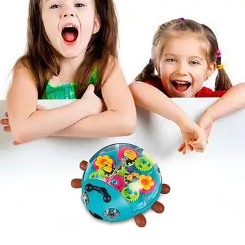 Игрушки для ползания младенцев, обучающие музыке Игрушки для ползания животных, Детские электронные игрушки со звуковыми эффектами и подсветкой, игрушки для малышей в возрасте от 3