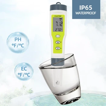 Измеритель PH/TDS/EC/Temp/Salt/S.G/ORP Для Тестера качества воды Водонепроницаемый Цифровой Тестер PH Для Бассейнов, Аквариумов с питьевой водой