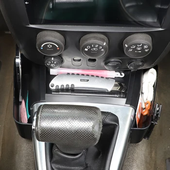 Для Hummer H3 2005-2007 ABS, центральная консоль автомобиля, коробка для хранения с обеих сторон, лоток для мобильного телефона, органайзер для предметов, аксессуары для интерьера