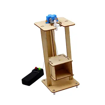 Деревянная игрушка-лифт Для сборки Научно-обучающего лифта Модель Лифта