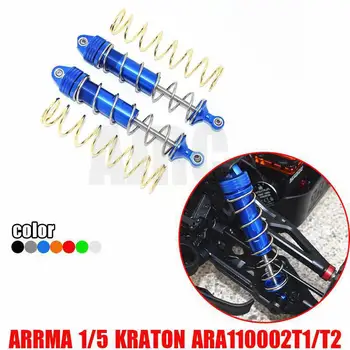 ARRMA 1/5 KRATON 8S ARA110002T1/T2 OUTCAST амортизатор из алюминиевого сплава с толстой пружиной L = 187 мм Задний амортизатор ARA330610