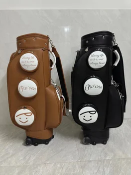 Новая Сумка для гольфа 23 Летняя Мужская и Женская Стандартная Сумка для гольфа с Улыбающимся лицом и Надписью Outdoor Golf New Product Bag