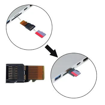 5 шт., пять преобразователей карт памяти Micro TF, удлинитель для тестирования карт памяти TF SD, плата расширения для мужчин и женщин, тестер карт Micro TF SD PCBA