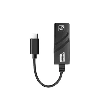 Проводной сетевой адаптер USB 3.0 Gigabit RJ45 Ethernet LAN Card Без драйвера для планшетов Chromebook Macbook Air Windows Android