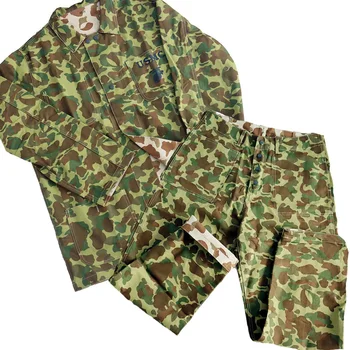 Комплект мужской куртки Тихоокеанский Камуфляж USMC, Уличная куртка, Брюки, копия Второй мировой войны, Военные США
