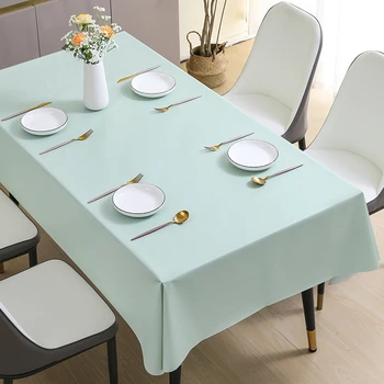Скатерть для стола, водонепроницаемая и маслостойкая, коврик для обеденного стола, высококачественная чайная прямоугольная гостиная, домашняя скатерть