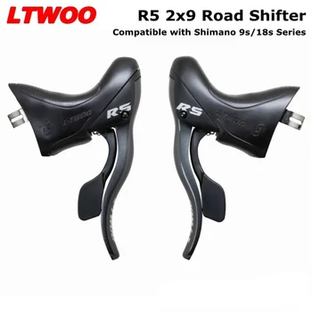 LTWOO R5 2x9 Highway Bike Kit Рычаг переключения передач Задний Переключатель Передний 18S Подходит для SORA R3000 R3500 Bike Kit Тормоз