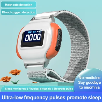 Браслет Pulse Sleeper Носите декомпрессионное средство для сна, домашние часы с микротоком, чтобы успокоить нервы, и артефакт для сна