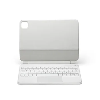 Для iPad 10th 2022 Чехол Smart Magic Keyboard, беспроводной чехол для планшета BT, фолиант с сенсорной панелью со светодиодной подсветкой, арабская клавиатура