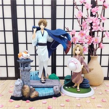 Аниме Natsume Yuujinchou OVA Периферийные Устройства Natsume Takashi Madara Little Fox ПВХ Фигурка Коллекционная Модель Игрушки Куклы Подарки