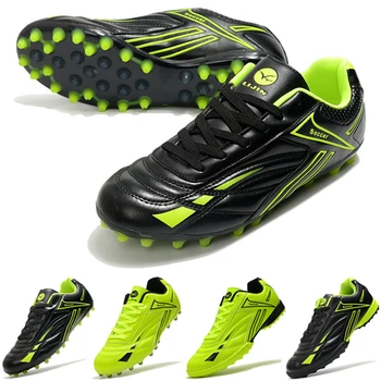 TF/FG Легкая дышащая футбольная обувь для мужчин и женщин, молодежная спортивная обувь для взрослых, для тренировок на траве в помещении, 35-45#