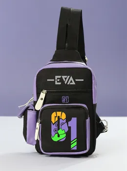 Сумка-мессенджер EVA-01 Shogoki на одно плечо, повседневный многофункциональный маленький рюкзак