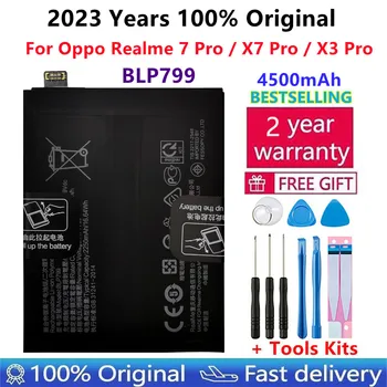 Оригинальный Новый Аккумулятор BLP799 4500 мАч для телефона OPPO Realme X7 X3 7 Pro Realme7 Pro RMX2170 RMX2121 RMX2111 Батареи