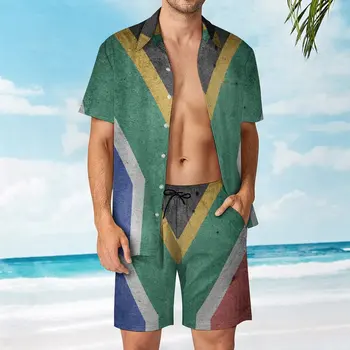 Южная Африка (2), мужской пляжный костюм, милый, 2 предмета, координаты, дом высшего качества, Размер США