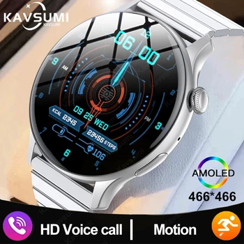 Новые спортивные умные часы с 1,43-дюймовым AMOLED-экраном, всегда отображающим время, часы для вызова по Bluetooth, водонепроницаемые смарт-часы IP68 для xiaomi