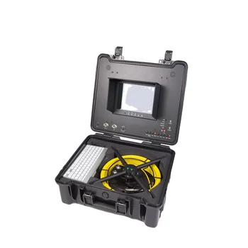 Vicam 23 мм Портативная Камера HD Video DVR с 10-дюймовым Экраном, Промышленный Счетчик глубины Эндоскопии трубопровода, Маленькая Камера для Наблюдения за Трубами