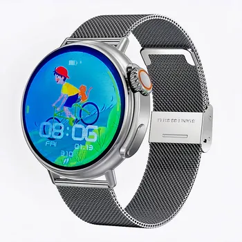 Xi'ao'mi Новые смарт-часы с NFC MT30 для мужчин и женщин, спортивные часы для фитнеса, IP67, водонепроницаемые Bluetooth для Android ios, умные часы