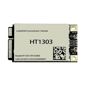 Модуль концентратора HT1303 LoRaWAN, чип SX1303 + SX1250 LoRa, интерфейс PCI-E, шина SPI, модуль базовой станции шлюза