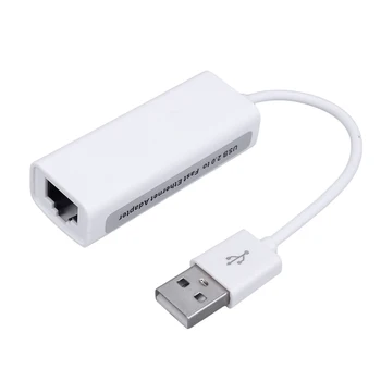 USB Ethernet Адаптер 100 Мбит/с Сетевая карта для Портативных ПК Windows Micro USB к RJ45 Ethernet LAN Адаптер для Nintendo Switch Wii U