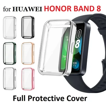 30 Шт. Защитный чехол для смарт-часов Huawei Honor Band 8 Smartwatch из Мягкого ТПУ для защиты всего тела, Защитный чехол для экрана