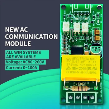Многофункциональный Цифровой измеритель переменного тока 0-100A 80-260 В Вт Мощность Вольт Ампер Тестовый Модуль Тока PZEM-004T Для Arduino TTL COM2\COM3 \COM4