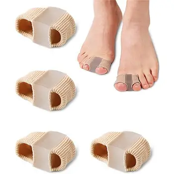 Силиконовый гель для коррекции маленьких пальцев ног, силиконовый носок, нетоксичный термостойкий высокоэластичный ортопедический инструмент для ухода за ногами