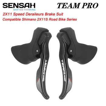 SENSAH STI 2x11s Скоростной Переключатель Скоростей Для Шоссейного Велосипеда 22s Рычаг Тормоза Велосипедный Переключатель Передач Костюм для Shimano 5800 6800 R7000 R8000 SRAM Force