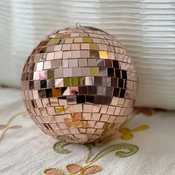 10 шт. оптом Зеркальный шар, отражающий танцевальный диско-шар, украшения для вечеринки, DJ клуба