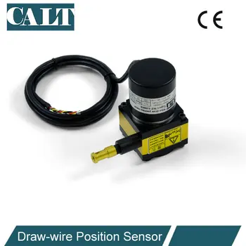 Диапазон измерения CALT 200 мм 0-2k Ом выход 24 вольт линейный струнный потенциометр yo yo pots CWP-S200R2