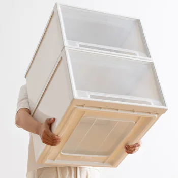 Ящик для хранения J1356 Выдвижной Шкаф Пластиковый Ящик Для хранения Одеяла для домашней Одежды