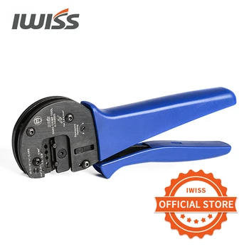 Ручные обжимные инструменты IWISS IWS-0540HX для разъемов 0.14mm2-4.0mm2 (AWG26-12) Harting Han D/E/C с локатором