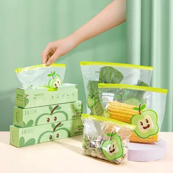 Новая Походная Герметичная Многоразовая сумка с застежкой-молнией, Дорожная Морозильная Камера, Прозрачная сумка для хранения пищевых продуктов